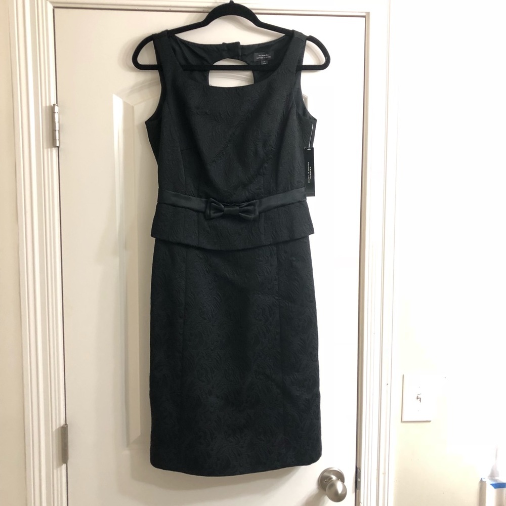 Tahari Peplum Dress NWT